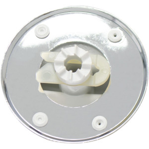 GE WH01X10310 Perilla para Timer de Lavadora, Blanca 
