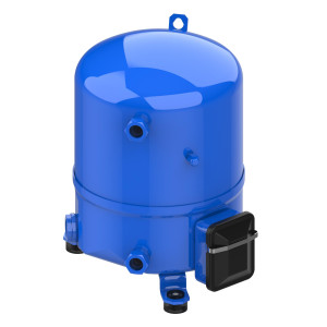 Danfoss MTZ18JA4BVE 1.5HP R404, R407, R134, R448, MBP Compresor Reciprocante para Refrigeracion 400/3/50 460/3/60 V/Ph/Hz, Descarga 1 in V06, Succion 1in V06, Rotolock, Aceite POE, MTZ18-4V, MTZ19-4V