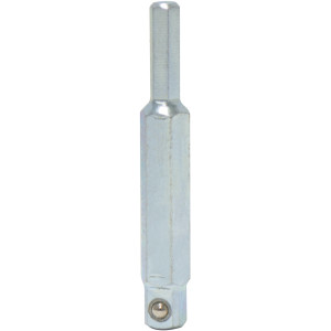 Uniweld DHW316 Acople Dual Exagonal de 3/16 y 5/16 pulg, con base cuadrada de 1/4 pulg