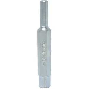Uniweld DHW316 Acople Dual Exagonal de 3/16 y 5/16 pulg, con base cuadrada de 1/4 pulg