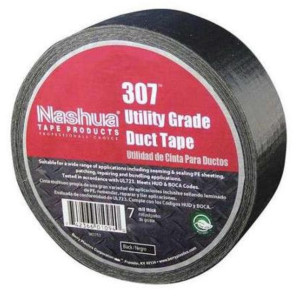 Tape/Cinta Multiuso (48mmx55m) Nashua 307 Negro 7 Mil (Ul) 1087774