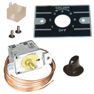 Termostato Ranco A30-2210 (-1c A +6c) Capilar 1.2mts, Diferencial 13c 110-220v/50-60hz