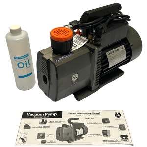 Appli Parts APVCP-723 3/4HP 115-220V/50-60HZ Refrigeration Vacuum Pump 7.0 CFM 2 Stage for Heating Air Conditioning and Refrigeration Systems for Home and Auto Applications