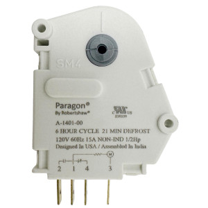 Defrost Timer Paragon 6hrs/21min A1401-00 120v/60hz, Fit: 4391974