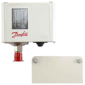 Pressure Control Danfoss Kp1 Flare 1/4 in Low Pressure Ip30. 060-110366 060-110391 Manual Reset