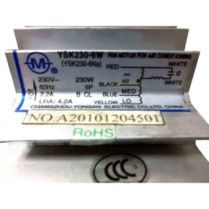 Motor YSK230-6W 220v MTA4-60CR 20247089000