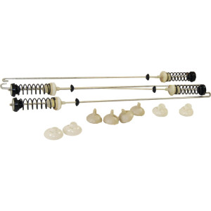 Whirlpool W10780048 Genuine OEM Suspension Spring Kit  Fit: W10257088 W10349191 W10257087 W10349193 W10748952 W10821948 W10257088 W910010044