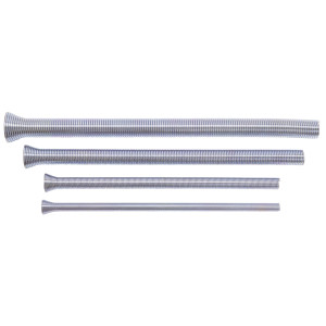 Uniweld 70028 Copper and Aluminum Spring Tube Benders Kit includes OD 1/4, 3/8, 1/2, 5/8