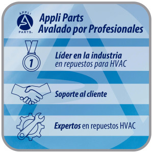 Appli Parts AXF-600-4 Extractor Axial 600 mm (23-5/8 pulg) 220-440 V, 3 ph, 60 Hz, AXF-600-4 830 W, 1550 rpm, Rango Temperatura -30 C a 60 C, incluye aspa y base tipo jaula