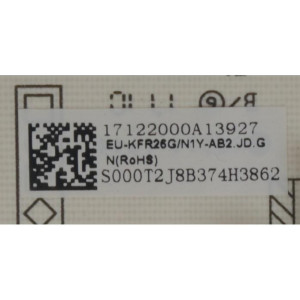 Display Board Mini Split Ductless Indoor Unit Evaporator EU-KFR26G/N1Y-AB2.JD.GN.WXXS.XS2.8 RoHS Display board subassembly 17122000A13927 17122000006953 fits ecox
