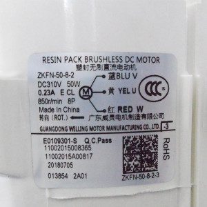 Motor Outdoor Unit Ecox 11002015008365
Fits: Edem024c18b