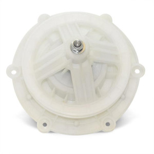 Appli Parts APTW-81037 Transmision Lavadora Eje Estriado (11 Estrias), Base 6 Huecos, Polea (138mm), remplazo para lavadoras Mabe y otras marcas, referencia 1221B7