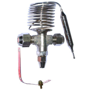 Appli Parts 1/3 Ton R-12 Thermostatic Expansion Valve 3/8 x 1/2 in SAE Connections Internal Equalization