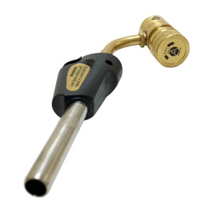 Appli Parts APHT-1S Soplete Boquilla de Soldar, Antorcha manual de un solo quemador con encendedor de arranque para soldadura fuerte con Mapp o punta giratoria de combustible de propano