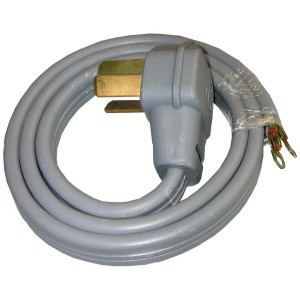 GE WX09X10008 Genuine OEM Power Cord 6 Feet 40 Amp 3 Wires  Fits: WX9X8 WX9X8DS