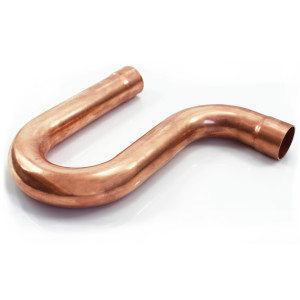 Appli Parts AP-PT034 3/4 in Wrot Copper Suction P-Trap ODF CxC connections for refrigeration, air conditioning and plumbing applications ACR and Type L copper pipe