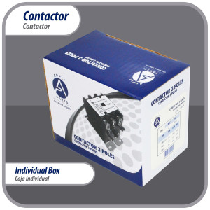 Appli Parts APAC-33024 Contactor 3 Polos 30A 24V Bobina Repuesto para Compresores de CA y Aplicaciones Electricas Certificacion UL E476929 de Trabajo Pesado
