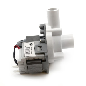 Appli Parts APDP-351BM Washing Machine Drain Pump 35 W, 110 V, 60 Hz Replaces Original Parts 59505211 189D2600P001, 189D3236P001, 326008732P, 1 Inlet OD 1 1/16 in, 2 Outlet OD 7/8 in