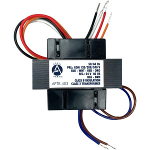 Appli Parts APTR-403 Transformer 120/208/240 V to 24 V, 40 Va, Foot Mount, Universal Replacement 40310F