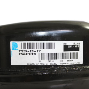 Compresor Tecumseh B 1hp 220v/1ph/60hz Media Tya9474ees R22 S/Valvula (Akm26es)