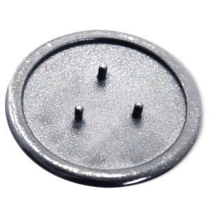 Tapa Cocina Mabe Quemador Pequena 3 pulgadas Negra WS01F02507 / 263D7045G001 / WS01F04242