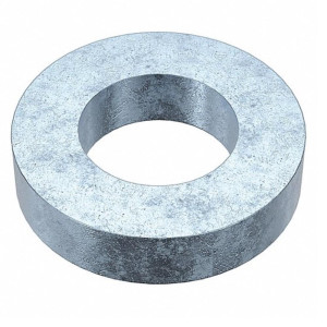 Appli Parts F38USSZP 3/8 in USS Flat Washer, Zinc, 100 per Box