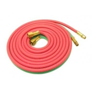 Uniweld H34A Manguera Doble para Soldadura con Oxiacetileno 50 pies 3/16 pulg con Conexion Tipo A 3/8 pulg 43516