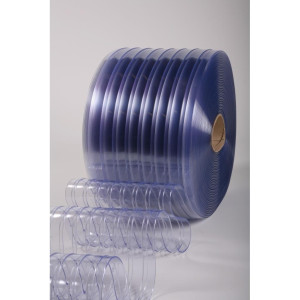 Cortina De Pvc De Refrigeracion Baja Temperatura Durarib Clearway 12"X.110"X150ft -40+150f / -40+65c