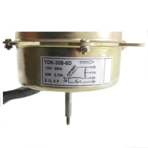 Motor A.A. Ventana 5000btu 115v 60hz 30w 0.78a Capacitor 4mf/450v Ecox Ydk-30b-6d