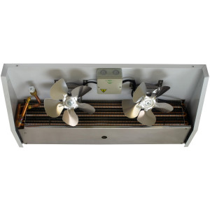 Oyon OEJ-2D Evaporador para Cuarto Frio 5859 BTU/h Media, 4268 BTU/h Baja, Descongelamiento Electrico, 220V/1Ph/50-60Hz UL SA44779