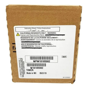 Whirlpool Timer WPW10185982 Secadora  Sirve W10185982