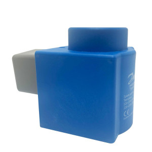 Danfoss 018F6193 Solenoid Coil 220-230 V, 60 Hz, 14 W, 50 Hz, 17 W, IP20, BE230CS, DIN Spade