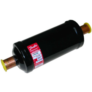 Danfoss 023Z0032 Filtro Secador 5/8pulg linea de Liquido para sistemas de aire acondicionado y refrigeracion DCL 305S Soldable 10.5-15.7tons Unidireccional 23.6cm Largo 8cm Ancho