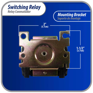 Appli Parts APSWR-342 90-342, 208-240 VAC Coil, General Purpose Switching Relay, DPDT, for HVAC applications and other general electrical installations, Replaces APSR-342