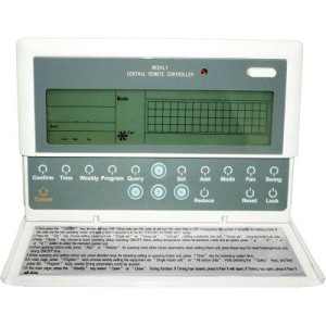 Control Central Interior Para Vrf Maximo 64 Unidades Con Timer Semanal
