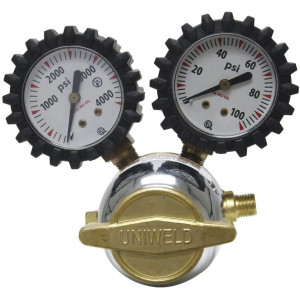 Uniweld RO Patriot Series Oxygen Regulator with A Outlet Connection and 540 CGA Inlet RO 12000
