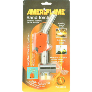 Antorcha / Lampara / Boquilla De Soldar Uniweld Curva Con Encendedor Ht89