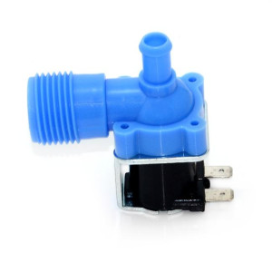Appli Parts APIV-1121 Single Water Inlet 220 V Solenoid Valve for Refrigerators and Ice Makers 50/60 Hz, Inlet 3/4 in NPT Outlet 1/4 in