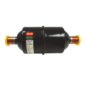Danfoss 023Z5026 Filtro Secador 1/2pulg linea de Liquido para sistemas de aire acondicionado y refrigeracion DCL 084S Soldable 6-9tons Unidireccional 14.3cm Largo 5.8cm Ancho