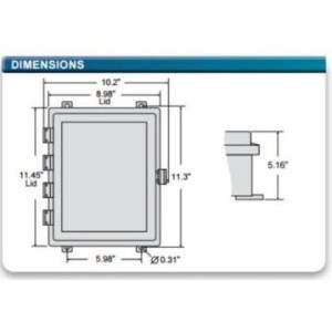Digital Power Meter Dts, weatherproof, ETL Listed, CE, BTL Listed, Sunpec Certified, 480V 3 o 4 wire DTS SMX-34-NN-P-4