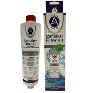 Appli Parts AP717AP Filtro de Agua para refrigeradora tipo GE General Electric en linea, ideal para fabricadores de hielo y dispensadores de agua