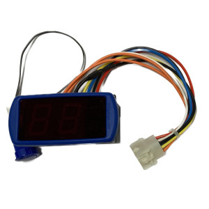 Controlador Electronico Full Gauge Temperatura Con Monitor De Voltaje True-Rms 110/220v MT-438GM