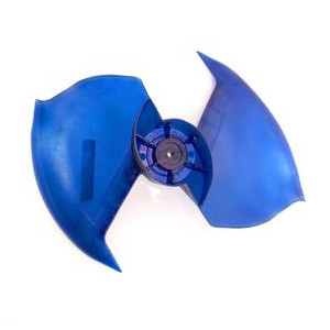 Axial Flow Fan Blade Mini Split 319x138 201100300507 / 12100105000063 Fits: ecox Mse1-09cr Msh-09 Msj-09 EACM009C11B EADM009C11B NACM009C10A NACM009C10B PAC9037