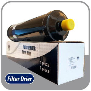 Appli Parts APFD-757S 7/8 in Liquid Line Refrigerant AC Filter Drier hvac Refrigeration 757S ODF Sweat Solder connection universal unidirectional 16-1/2 in long 3-3/4 in wide