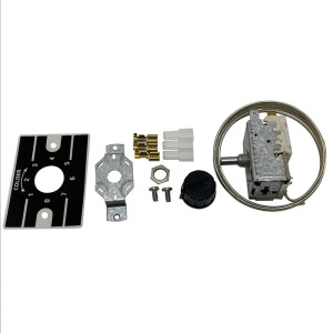 Termostato Ranco SPST Cold Cut-In -9C Cold Cut-Out -18C Warm Cut-In 9C Capilar 1200mm 47-1/4pulg K50P-1125-001 Refrigerador Nevera