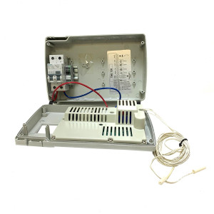 Control Box The120 220v/1ph/50-60hz IP65 Braker Siemens 5SU9 356 RCBO C25, 2 x Sensor NTC 5 Output, 2 Sensor Input, 3 Digital Input, RS485. Max 25Amps