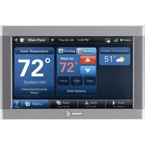 Termostato A.A. Trane Comfort Linkii Xl950 24v Digital Color Touchscreen 7pulg Wi-Fi Sistemas De Velocidad Variable Sensor De Humedad
