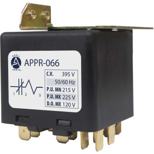 Appli Parts APPR-066 Potential Relay 066, Coil Voltage 395 V, Min Pick up 215 V, Max Pick up 225 V, Max Drop Out 120 V, 50/60 Hz Universal replacement for HVAC and Refrigeration units