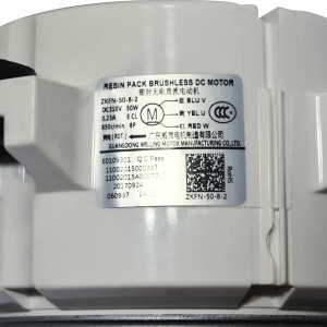 Motor Ventilador Unidad Extrena Minisplit ZKFN-50-8-2 DC310V 50W 0.23A 850rpm 11002015000397  202400310150 