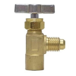 Uniweld Valvula Para Lata Refrigerante R134 Con Conector Macho 1/2pulg Acme 90060